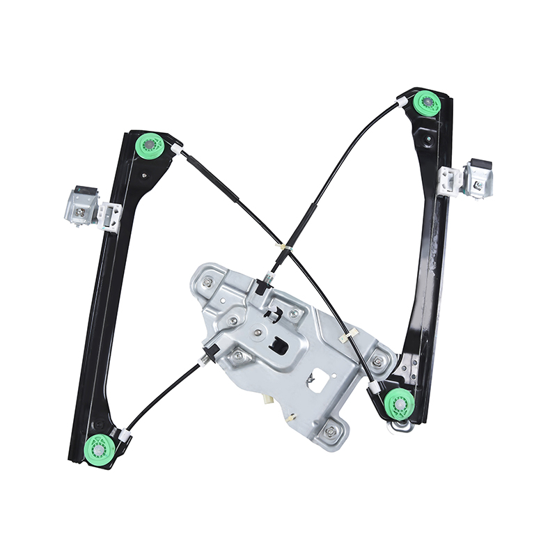รางคู่ประเภทสายเคเบิล 22803201 ชุดซ่อมตัวควบคุมหน้าต่าง ต้นทุนการเปลี่ยนตัวควบคุมหน้าต่างสำหรับ 2012-2017 Chevrolet Equinox GMC Terrain